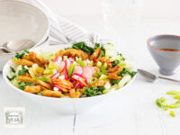 paksoisalade met vegan kip