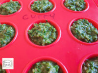 Vegan groene currypasta