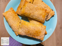 seitan bladerdeeghapjes