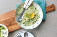 bloemkool met dille sinasappelpesto