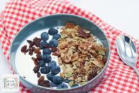 crunchy homemade granola