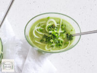 komkommersoep met avocado