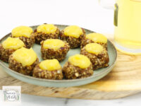 granola vogelnetjes met lemon curd