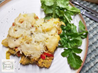 Chinese koolschotel met rucola